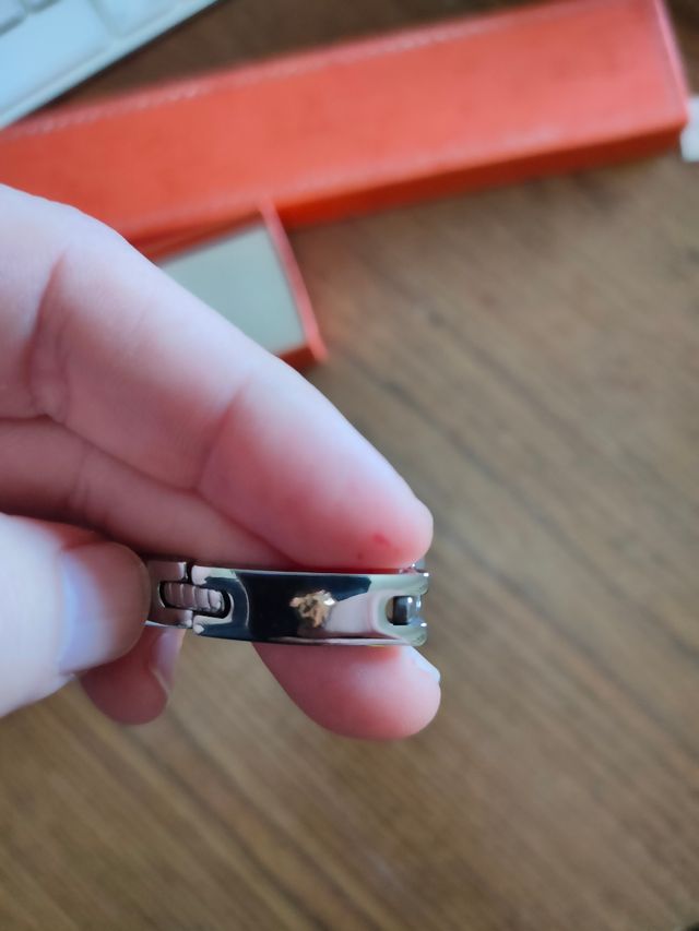 Bracciale acciaio con medusa