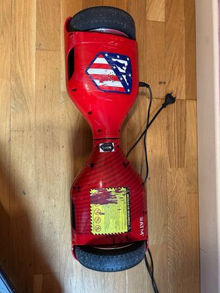 Patinete hoverboard Atletico de Madrid