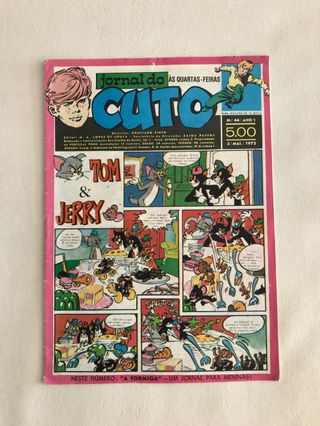 Lote BD Vintage Jornal do Cuto 1971 / 72