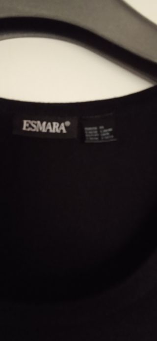 Vestido Negro M/C