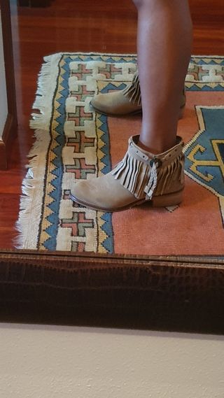 BOTIN CAMPERO PIEL.