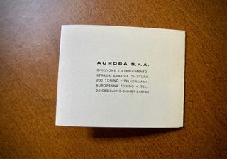 AURORA mod.888 Stilografica COLLEZIONE