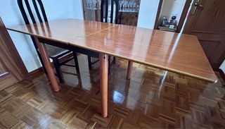Mesa madera extensible