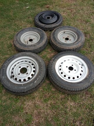 Ruedas para caravana o remolque