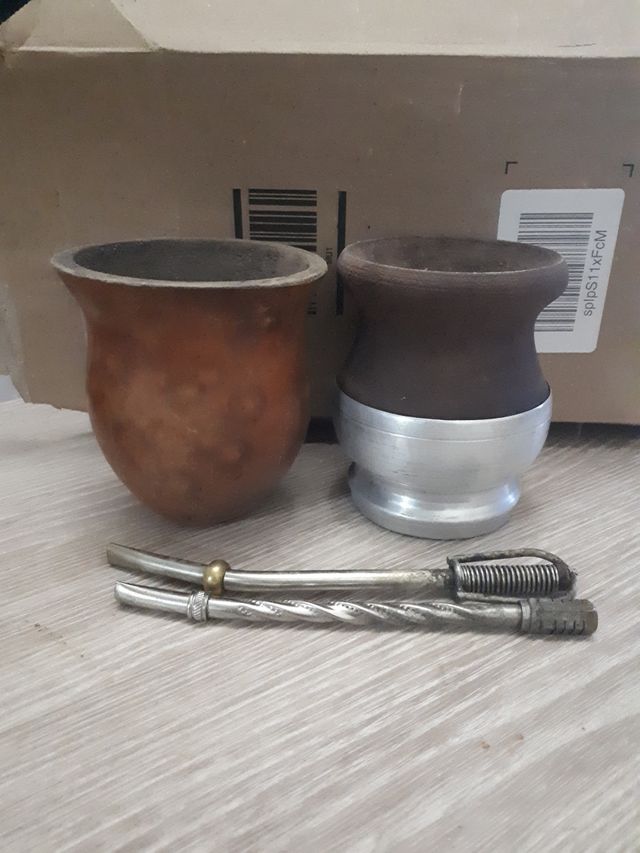 Mate Argentino metálico