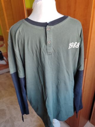 Camiseta de manga larga hombre