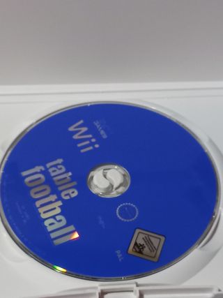 Juego futbolin wii