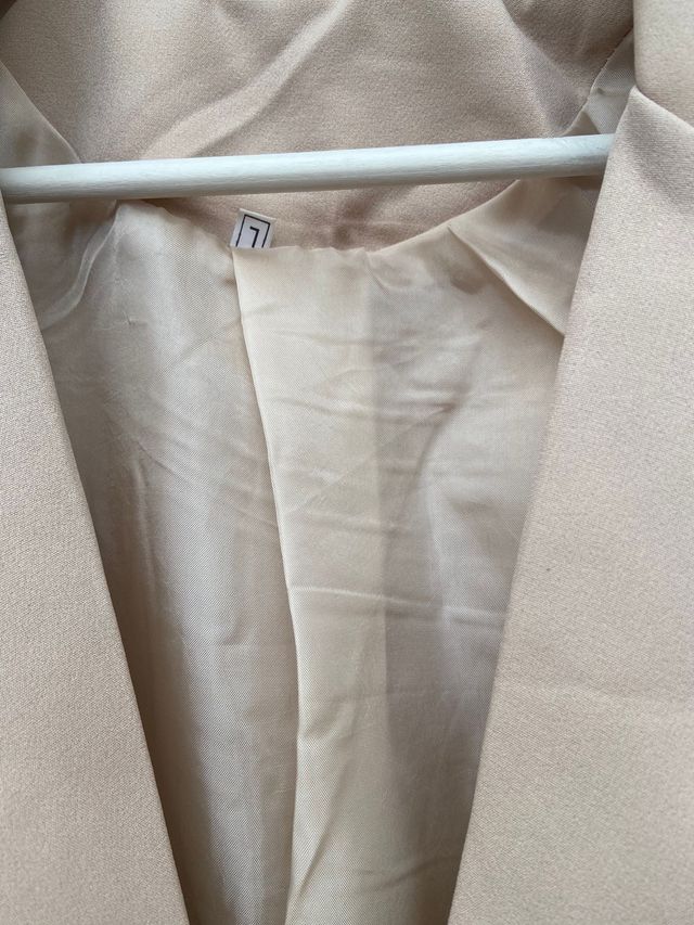 Blazer elegante beige