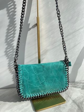 Bolso bandolera Azul turquesa