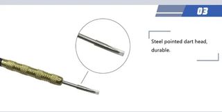 Dardos profesionales, 15gr,15'3cm