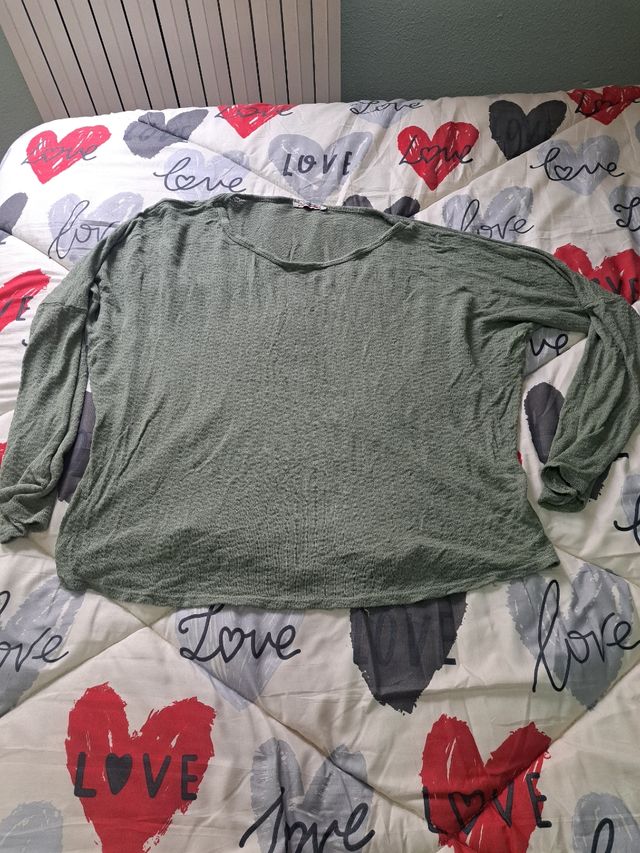 Camiseta básica talla  unica hasta 46