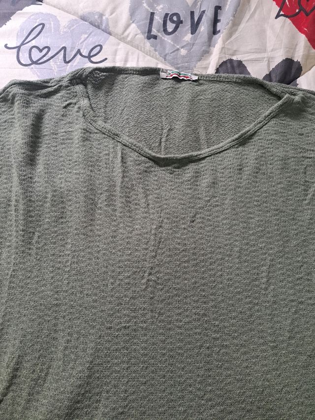 Camiseta básica talla  unica hasta 46