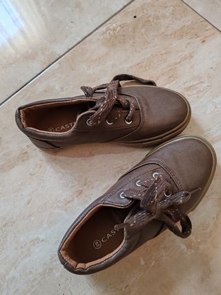 Zapatos niño marron