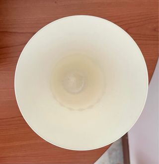 Vaso Enrico Coveri bianco nuovo senza scatola 12cm