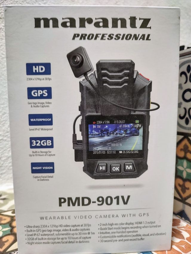 Marantz PMD 901V Videocámara con GPS