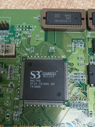 tarjeta grafica, S3 TRIO 64V+, PCI         
