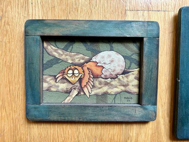 Pareja de cuadros infantiles