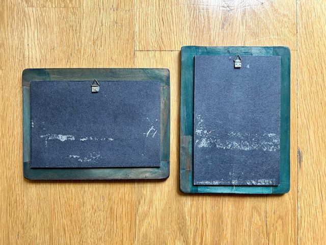 Pareja de cuadros infantiles