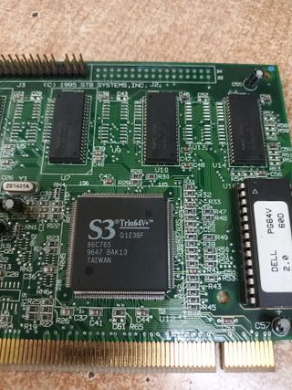 tarjeta grafica, S3 TRIO 64V+, PCI             