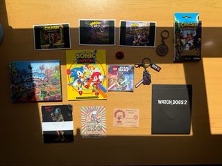 Lote mercandising videojuegos 