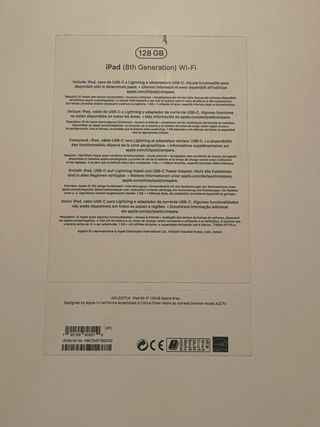Ipad 8 generazione 128gb +accessori