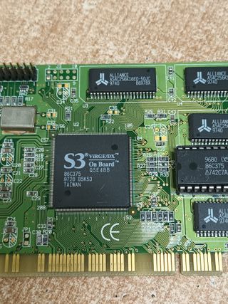 tarjeta grafica, S3 VIRGE/DX, PCI            
