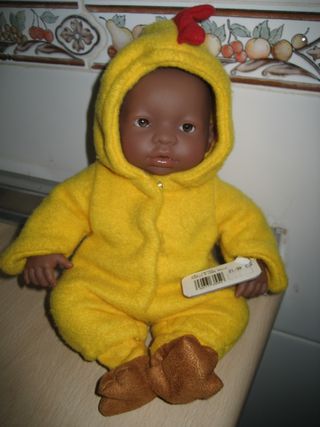 Muñeco mini Berenguer, pollito, descatalogado.