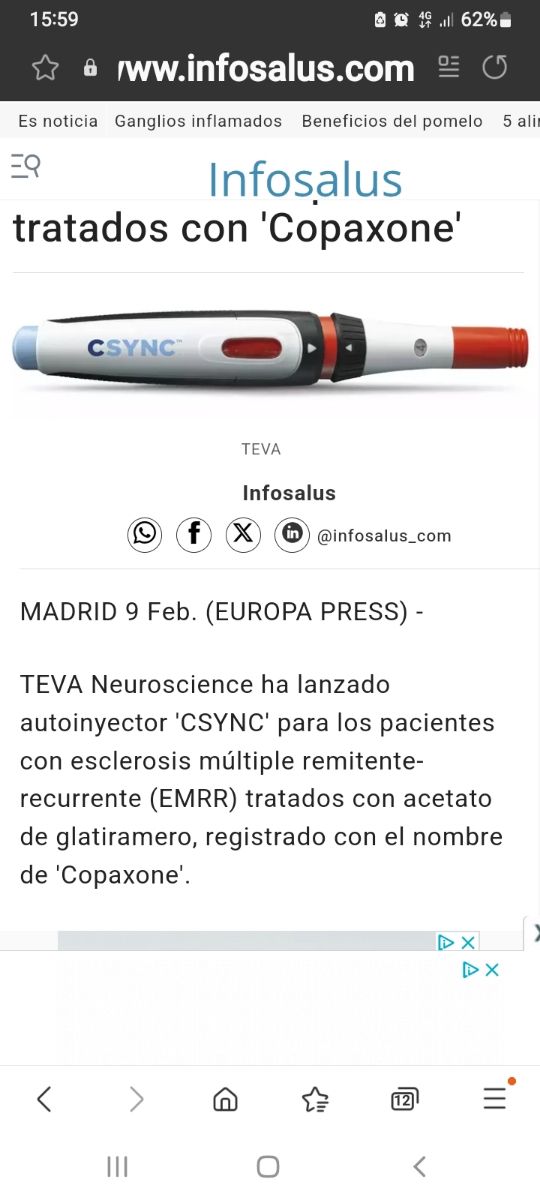 auto injector csync nuevo