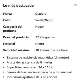 Cinta de correr magnética