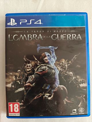 L'ombra della guerra PS4