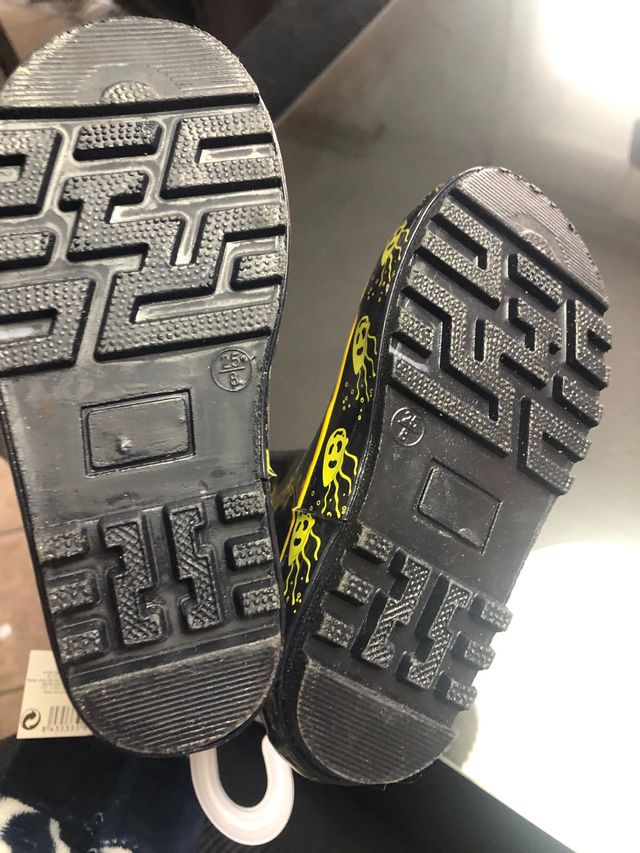 Botas agua bob esponja