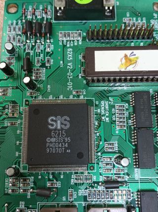 tarjeta grafica, SIS 6215, PCI             