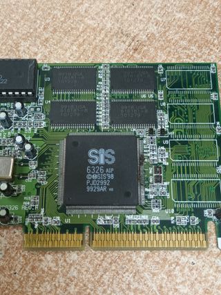 tarjeta grafica, SIS 6326, PCI               