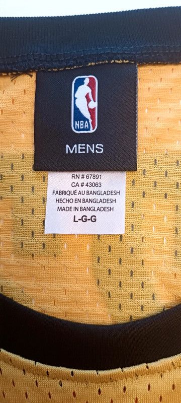 Los Angeles Lakers canotta LeBron James ORIGINALE