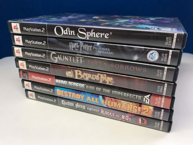 Lote de 7 juegos de PS2 NTCS USA PAL Play Station