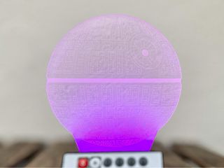 Lampara Led Estrella de la muerte