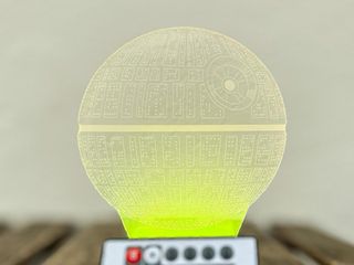 Lampara Led Estrella de la muerte