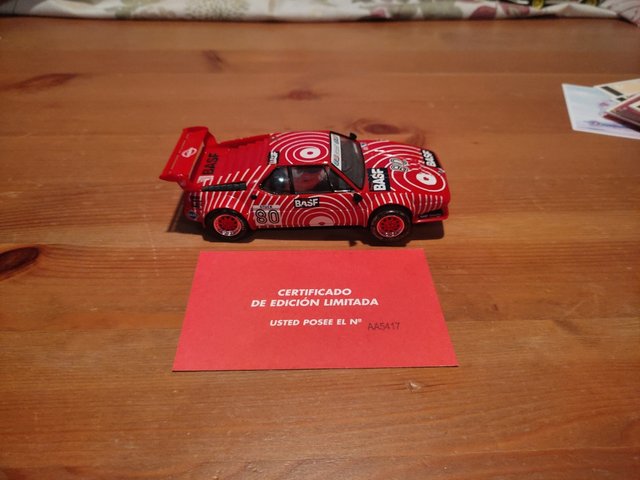 BMW M1 BASF DUELOS MITICOS ALTAYA