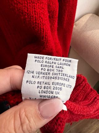 JERSEY RALPH LAUREN CABALLERO. 100% ALGOD