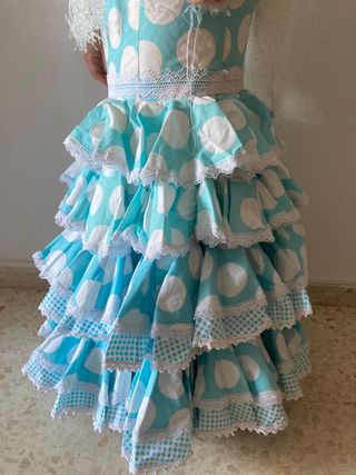 Traje de flamenca 