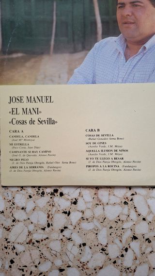Disco de vinilo El Mani