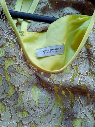 Vestido encaje Javier Simorra