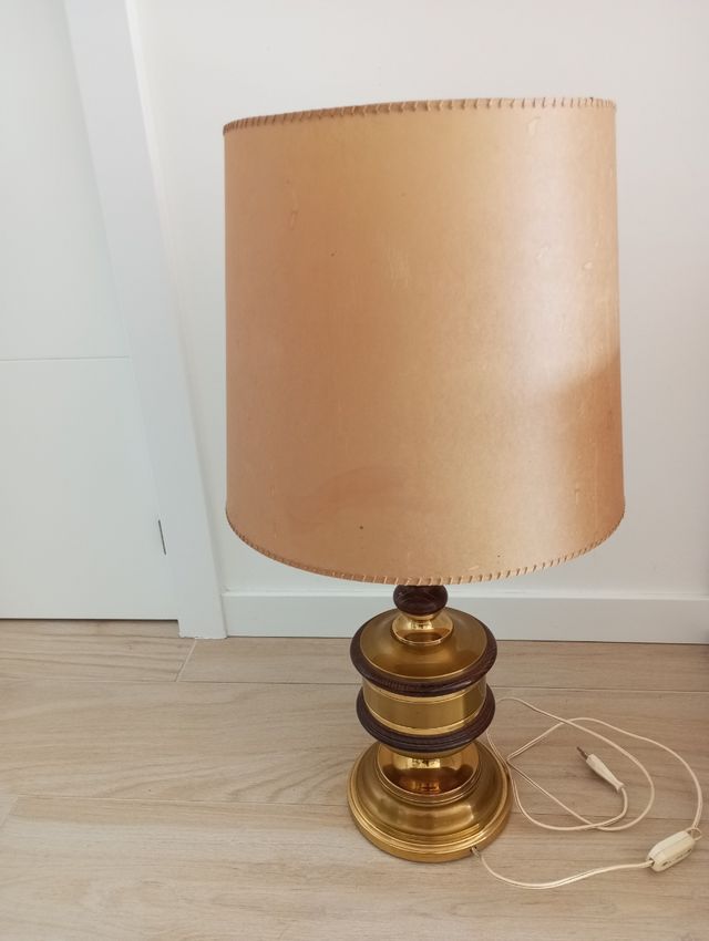 Lampara de bronce vintage oportunidad 