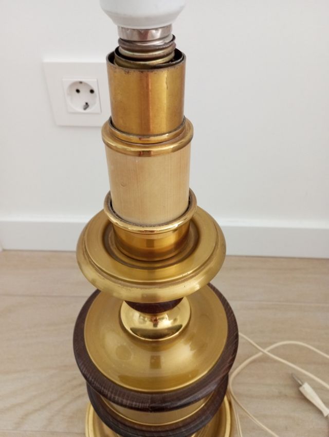 Lampara de bronce vintage oportunidad 
