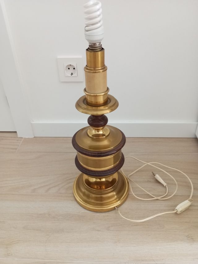 Lampara de bronce vintage oportunidad 