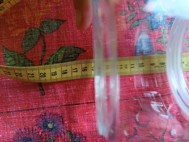 Bote cristal hermético