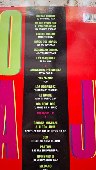 Doble disco de vinilo de Alto Voltaje