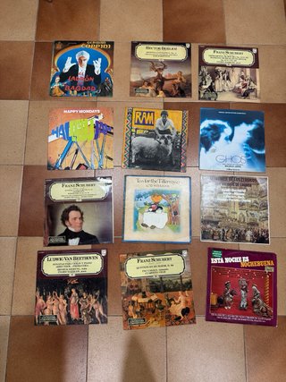 Lote de discos de vinilo 3