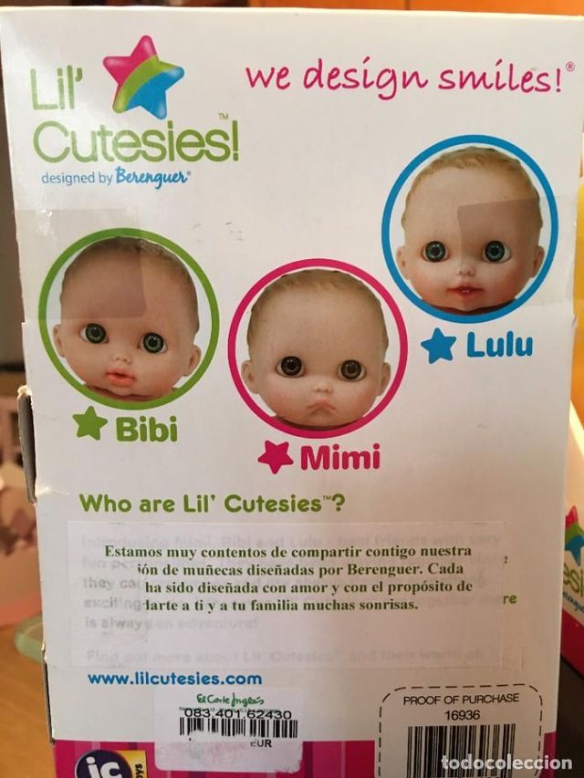 Muñeca BIBI diseñada por Berenguer