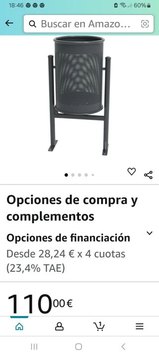 CHOLLO Papelera 